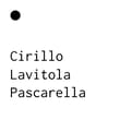 Cirillo Lavitola Pascarella