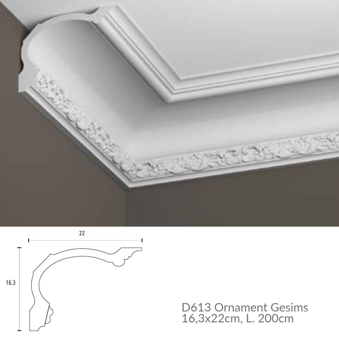 Plaster cornice, Ceiling Rose, Niches Columns Pilasters