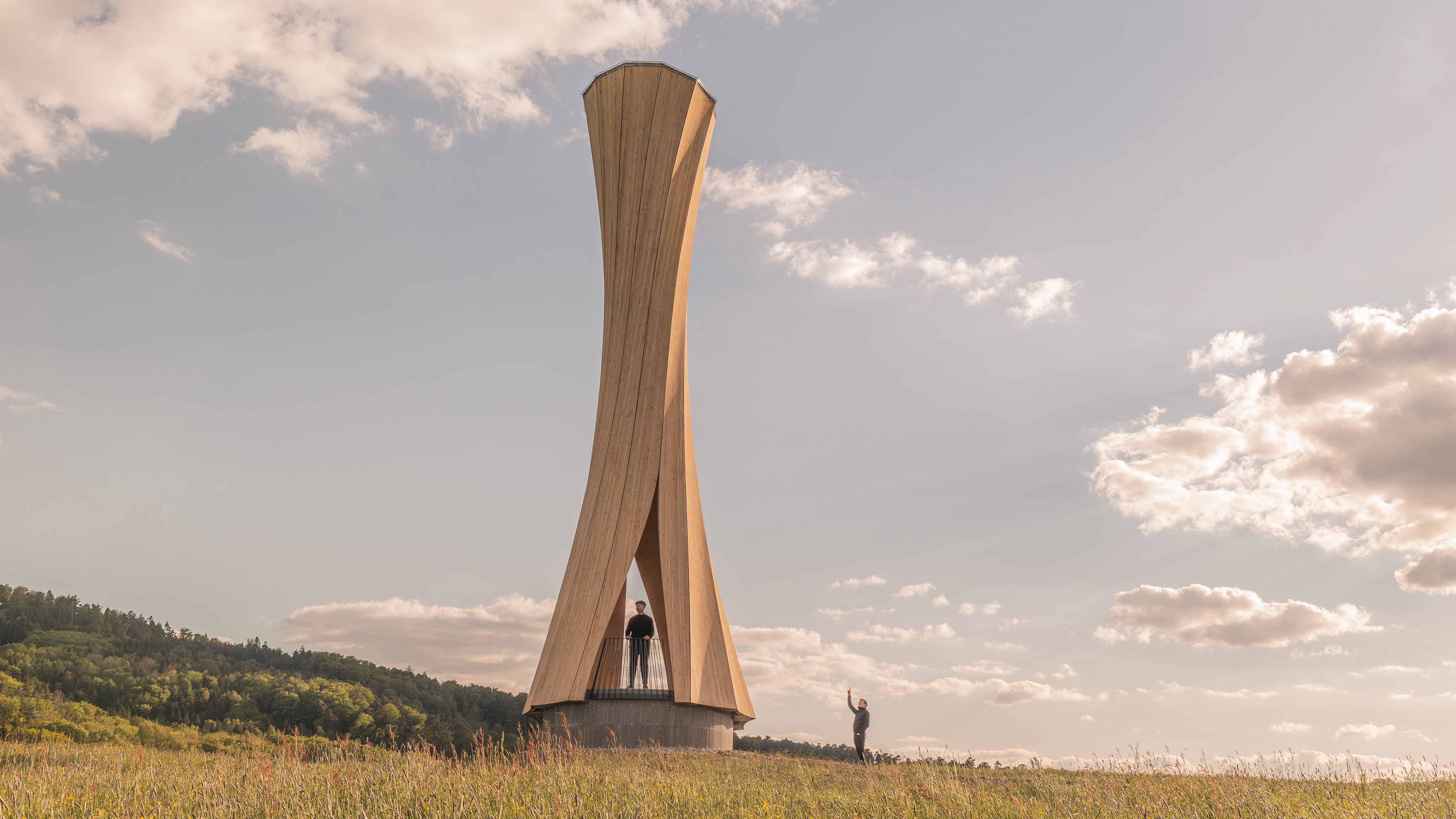 Unique landmarks. Башня Урбаха. Turm 3 башня. Стройботаническая башня» в Германии;. Деревянная башня.