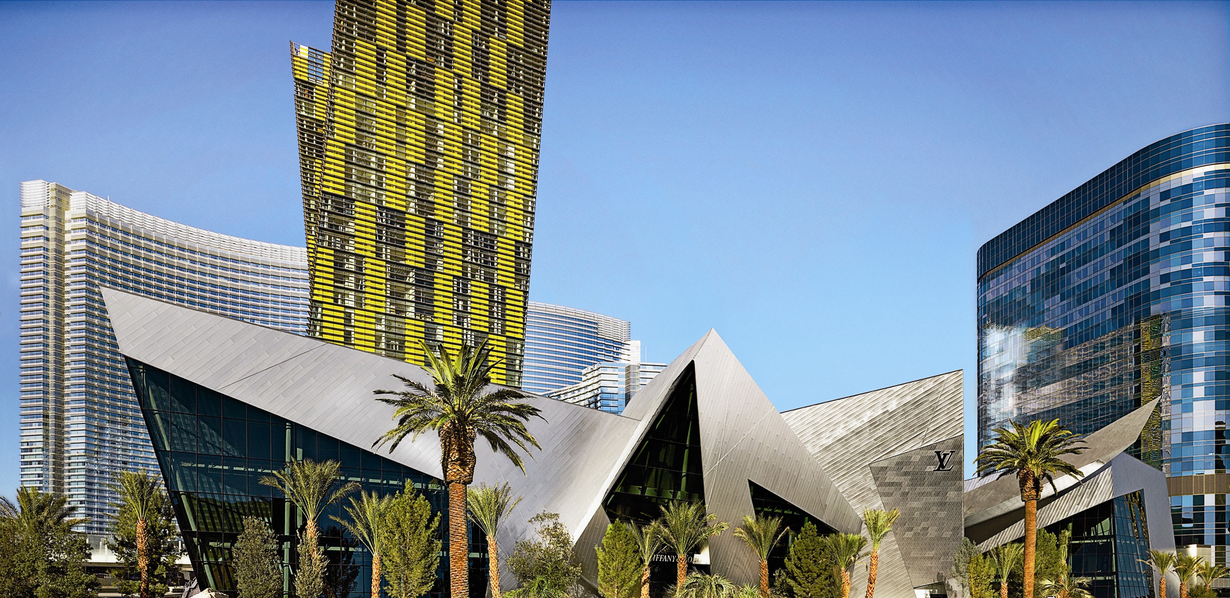 The shops at Crystals by Daniel Libeskind - RTF