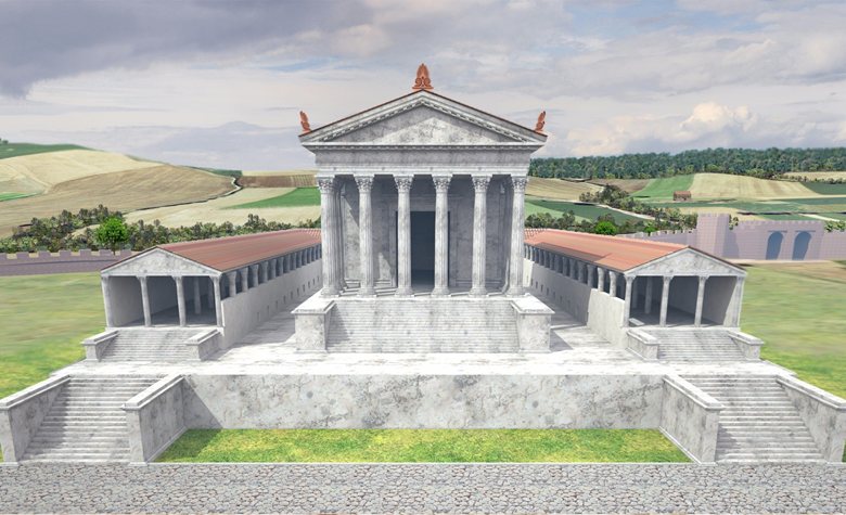 Ricostruzione 3D del territorio Romano di Urbs Salvia