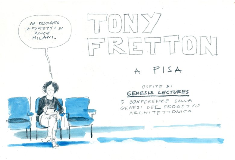 Genesis a fumetti: Tony Fretton a Pisa