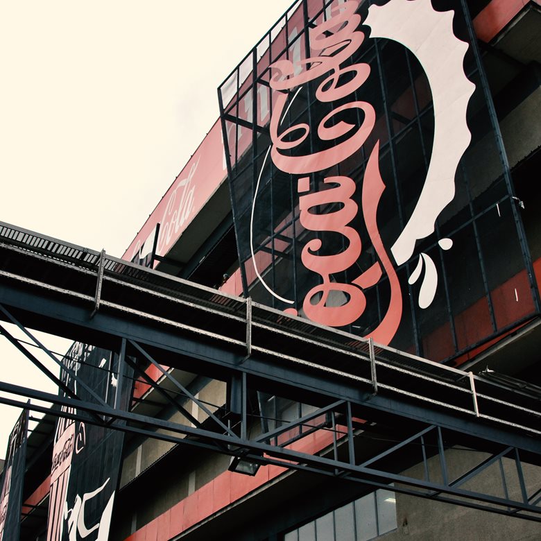 Coca Cola PET building façade