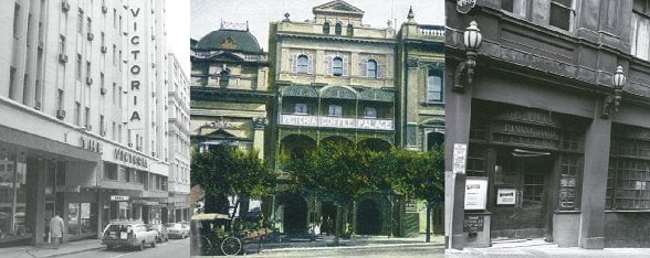 The Victoria Hotel in 1880