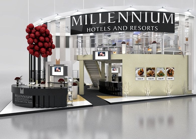 millenium hotel stand