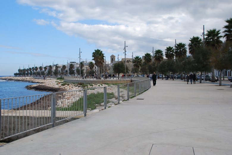 Mola di Bari: progetto di riqualificazione del fronte mare lato nord