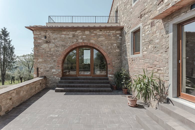 Il restauro di una casa colonica nel Chianti fiorentino