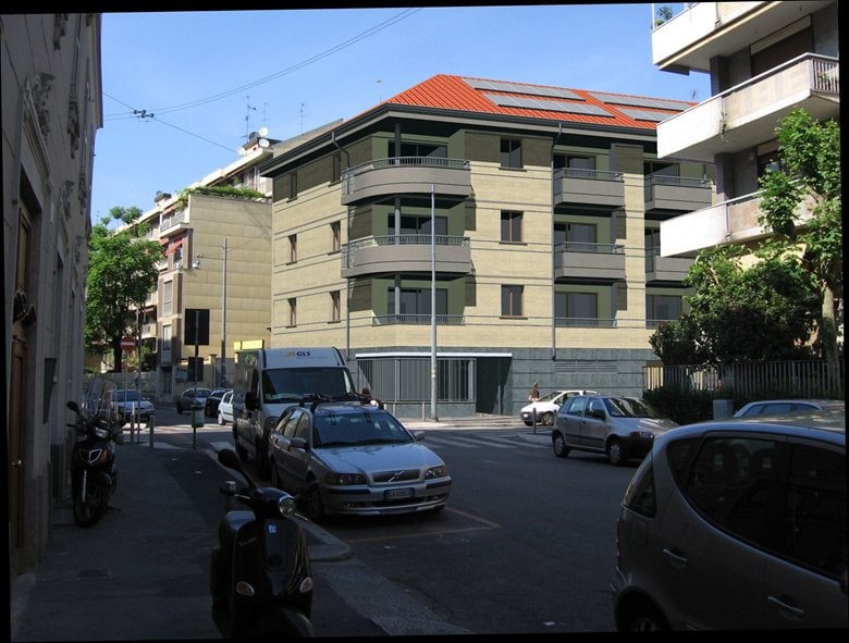 Edificio per abitazioni a Milano