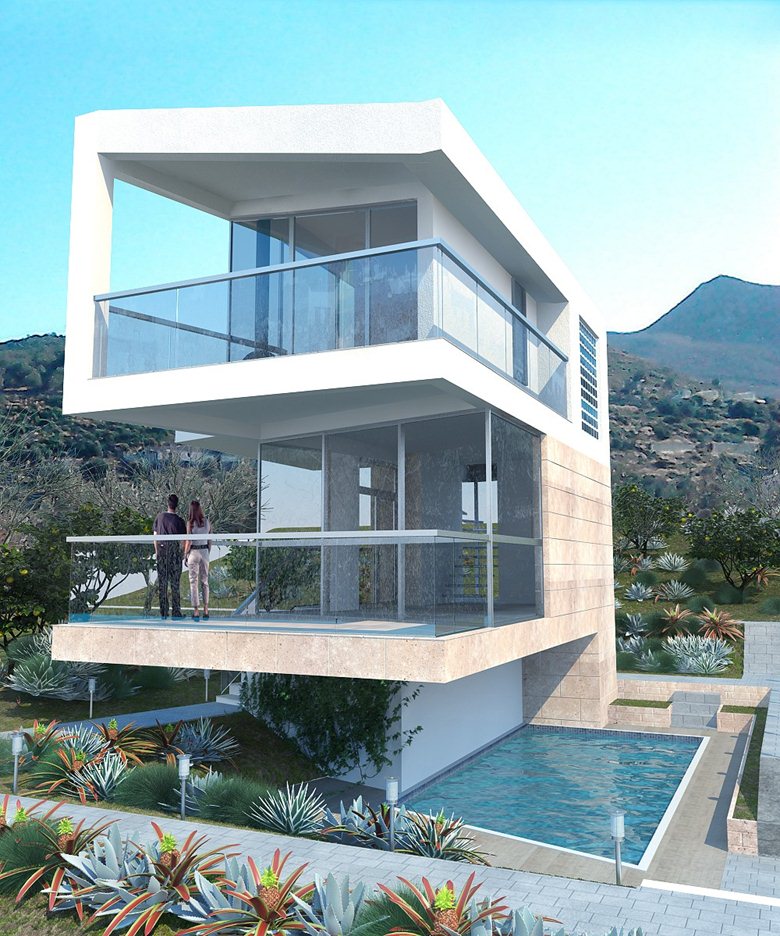 Housing on     Aegina Island