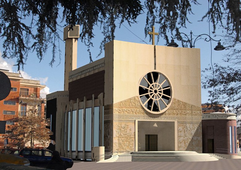 La nuova chiesa di S. Giuseppe