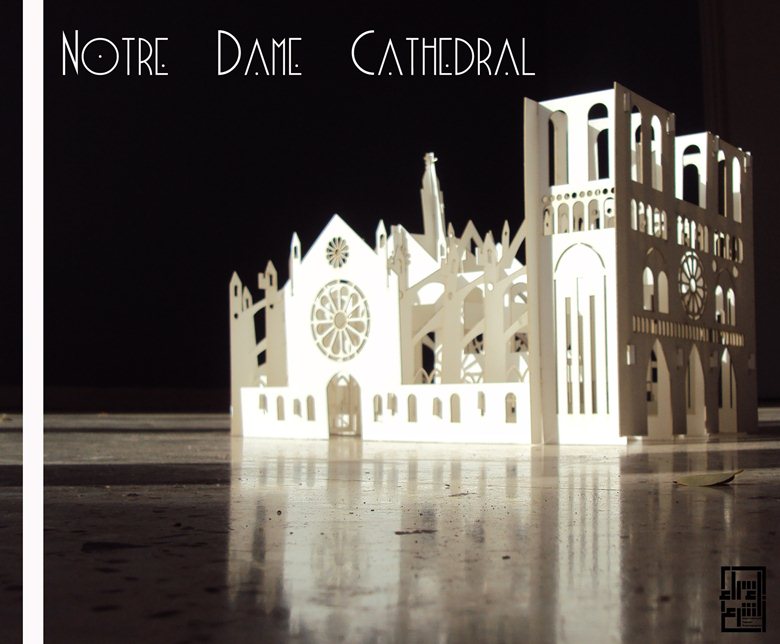 Pop up Notre-Dame Cathedral
