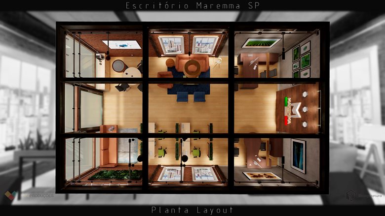 Maremma Office - Architectural Visualization
