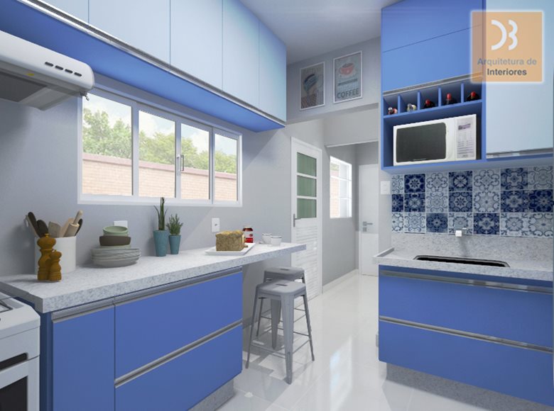 Cozinha Blue