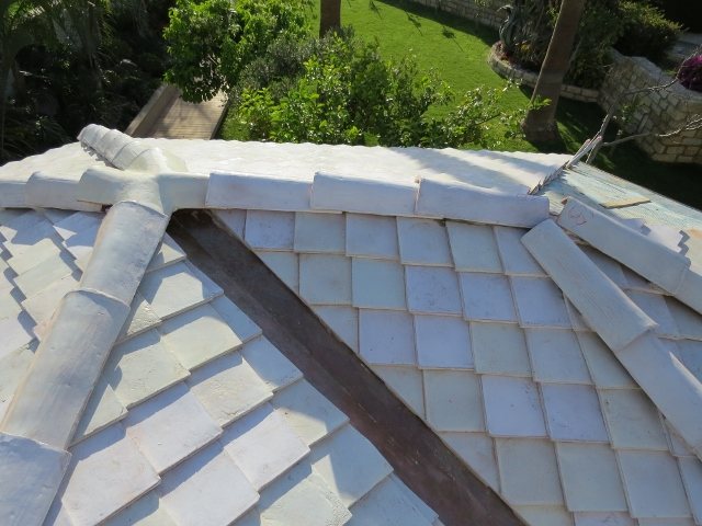Un tetto fatto a mano
