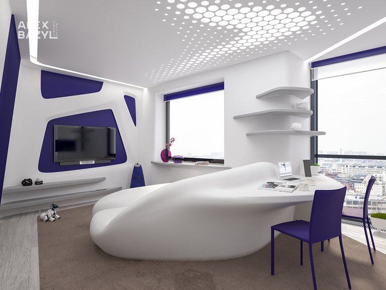Mini apartment "Violet Crystal"
