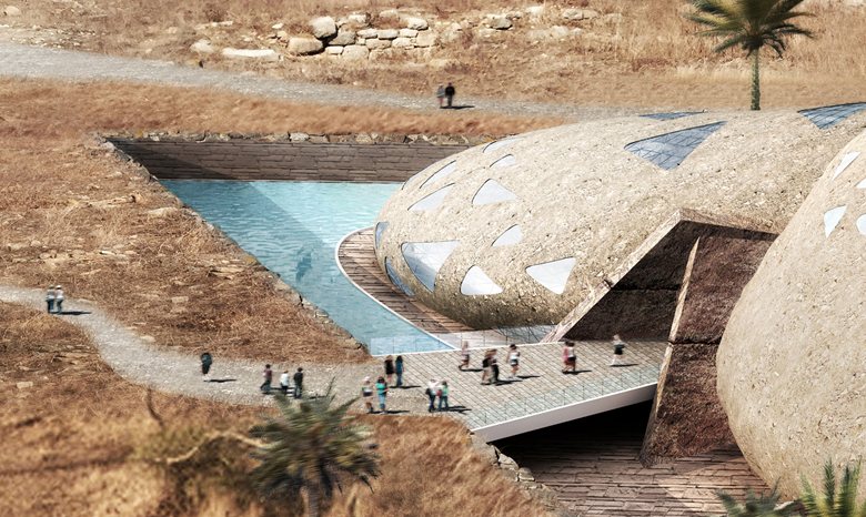 New visionary Delos Museum architecture concept