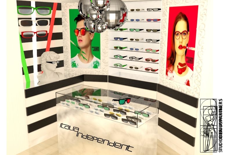 Concept for glasses store