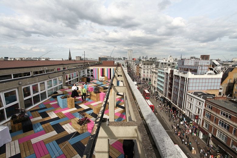 London College of Fashion Rooftop