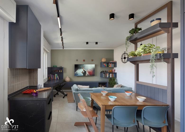  60 square meter apartment in Florentine | Liat Dvir-Rotem Design 