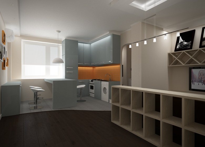 Project "Apartment for young family"
