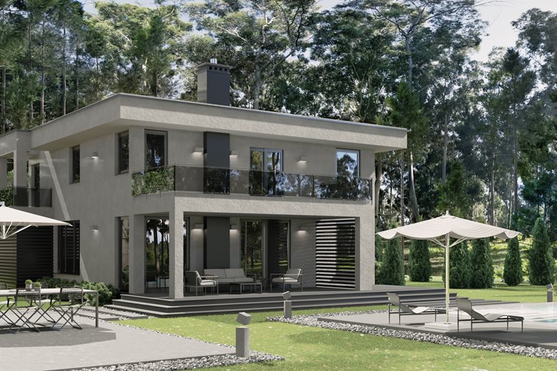 Private villa | 3D visualization