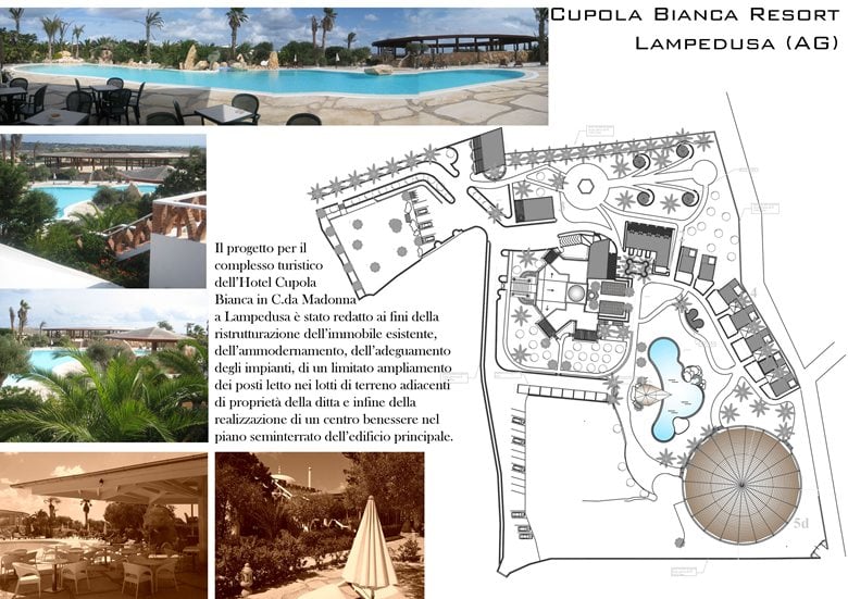 Progettazione e DL del Resort Cupola Bianca