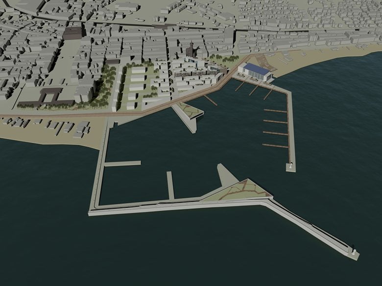 Il nuovo waterfront di Civitanova Marche