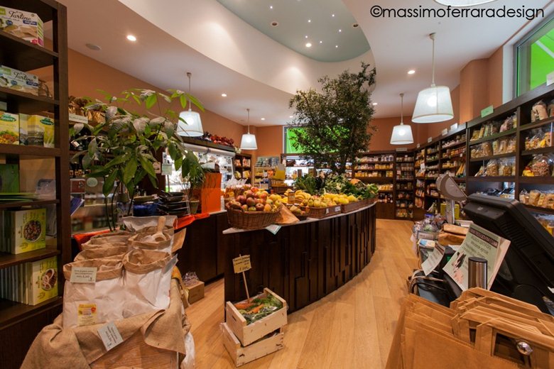 INTERIOR 001_NEGOZIO BIO_bio store Massimo Ferrara
