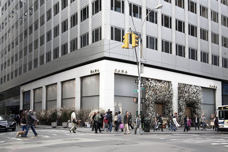 Zara flagship store in New York