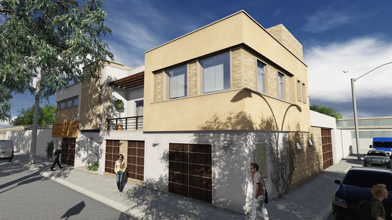 proposed house facade