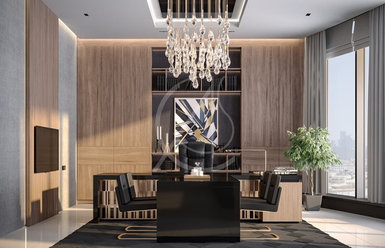 Modern Luxury CEO Office Interior Design | Comelite Architecture