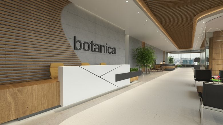 Botanica Real Estate Office Design