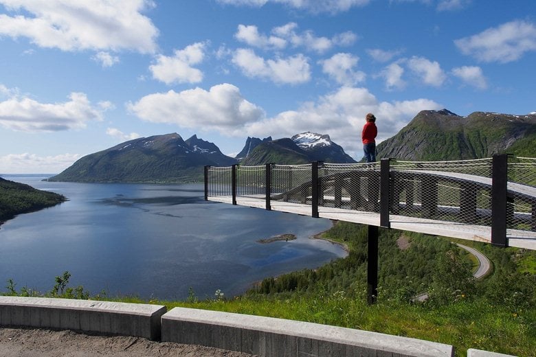 Bergbotn Viewpoint - National Tourist Routes in Norway
