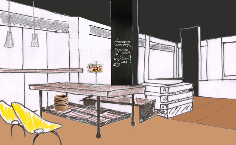 DESIGN FOR A PATISSERIE