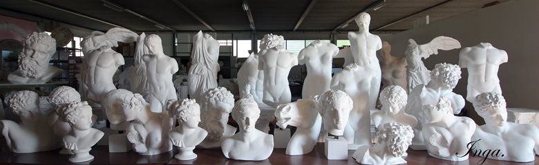 Gipsoteca busti e statue