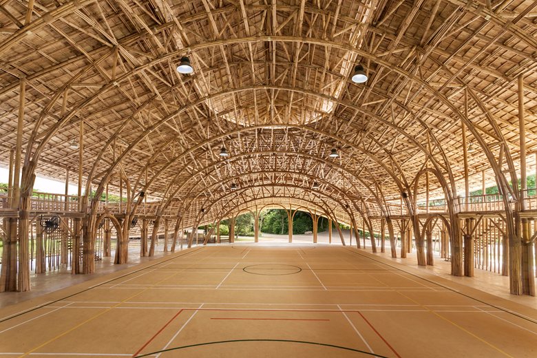 Bamboo Sports Hall for Panyaden International School