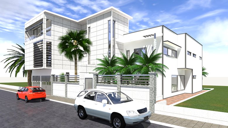 Projet de construction d'un Duplex, à Bamako Mali