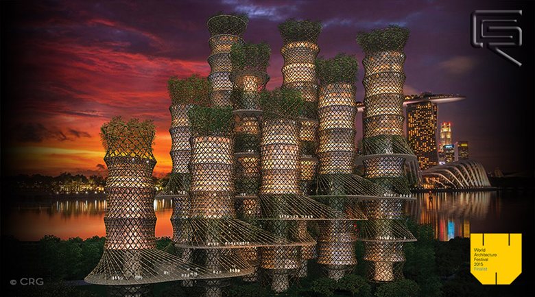 Architect's Village - Bamboo Skyscraper