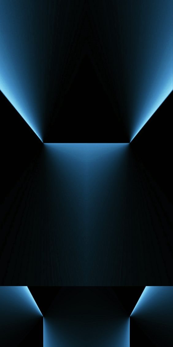 LINE BLUE LED WALL LIGHT