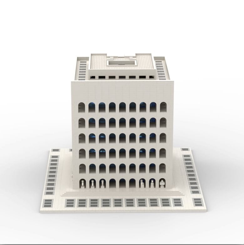LEGO® MoC "Palazzo della Civiltà Italiana"