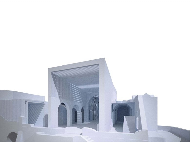 Riconfigurazione della Cattedrale del Castello Aragonese di Ischia-2° classificato
