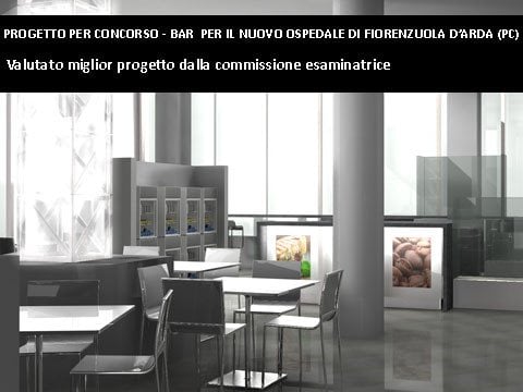 Progetto per concorso bar ospedale nuovo di Fiorenzuola
