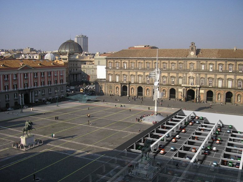 Parcheggio interrato Piazza del Plebiscito, Napoli