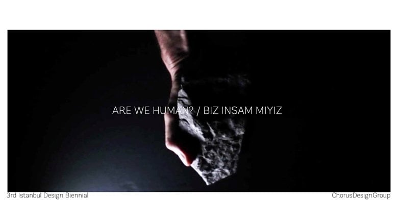 ARE WE HUMAN? The Design of the Species - 3rd Istanbul Design Biennial 2016 