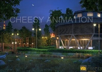 3D Walkthrough Studio Animation Company India