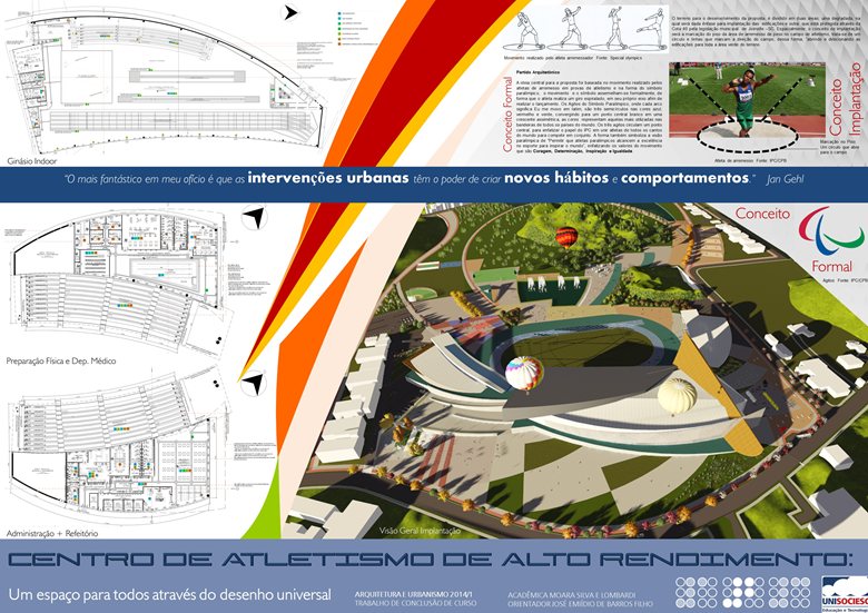 Athletics Training Center based on universal design