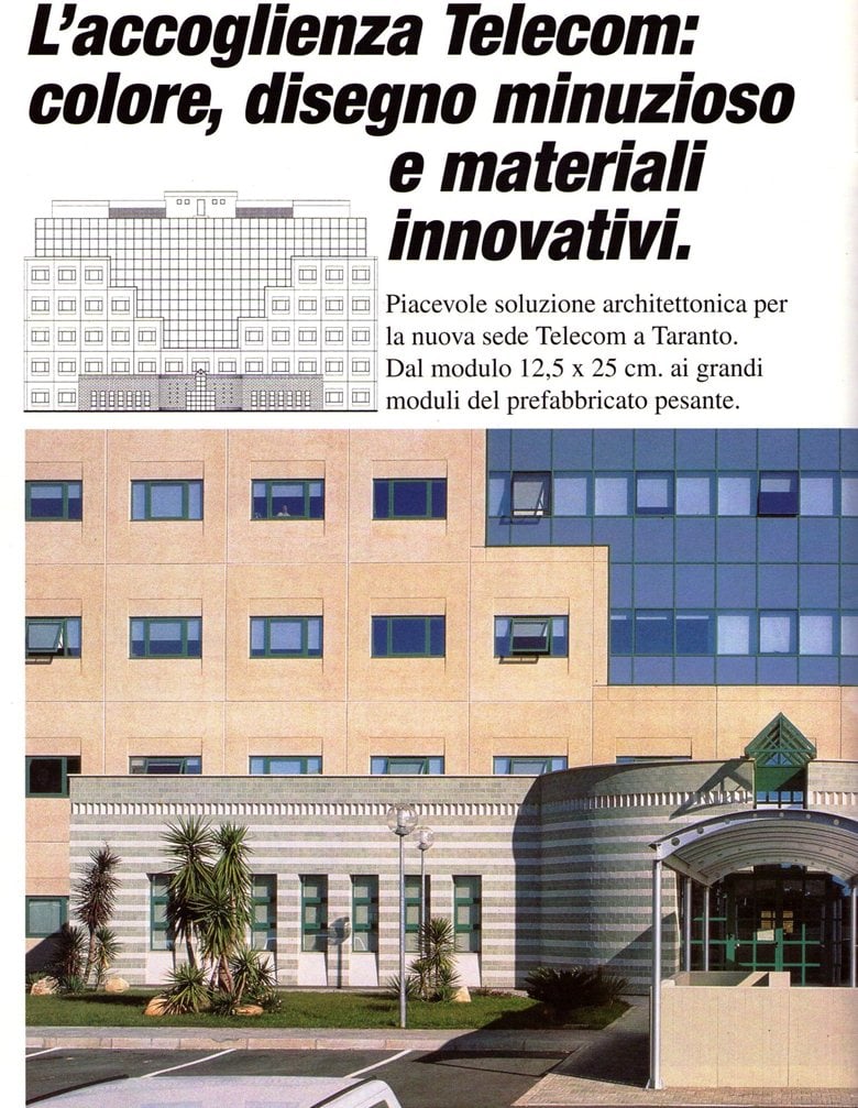 Edificio per uffici Telecom a Taranto