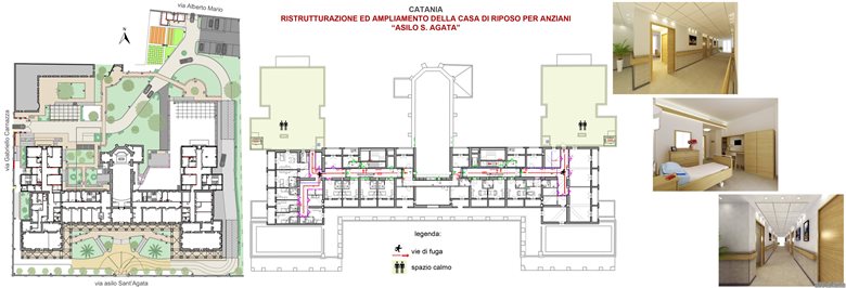 Variante Progetto di Prevenzione Incendi - RSA Asilo S. Agata Catania