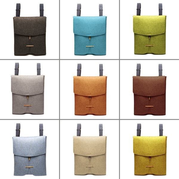 Designer felt bags