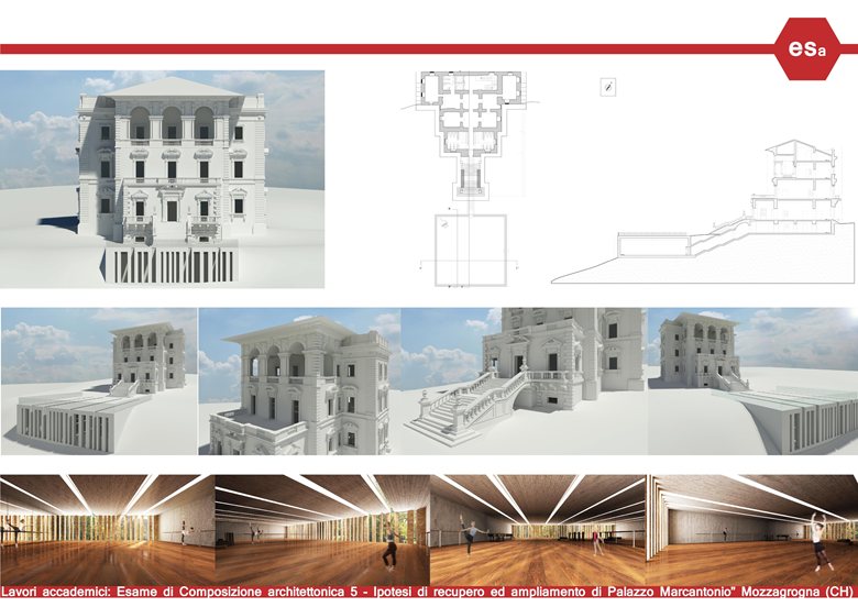 Palazzo Marcantonio- analisi e proposta di recupero /ampliamento